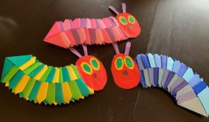 折り紙　はらぺこ青虫　製作